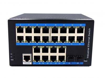 YH600-224GS-M-SFP管理型工業交換機